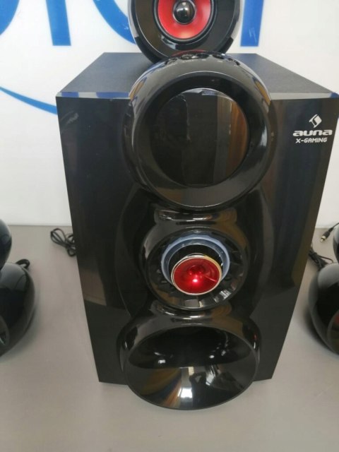 ZESTAW GŁOŚNIKÓW AUNA X-GAMING 5.1 BLACK OKAZJA!