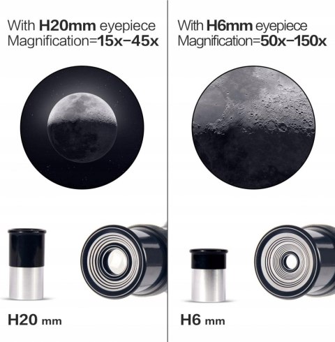 Astronomiczny teleskop refraktorowy Upchase 70mm