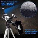Astronomiczny teleskop refraktorowy Upchase 70mm