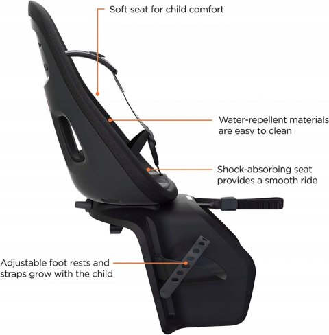 Fotelik rowerowy Thule Yepp Nexxt Maxi na bagażnik