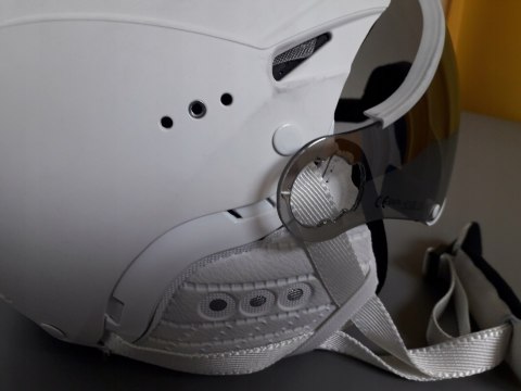 Kask narciarski Alpina Jump II 55 - 58 cm biały