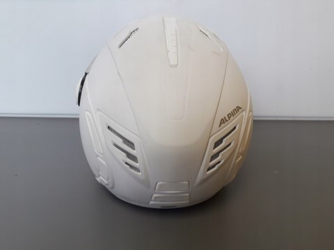 Kask narciarski Alpina Jump II 55 - 58 cm biały