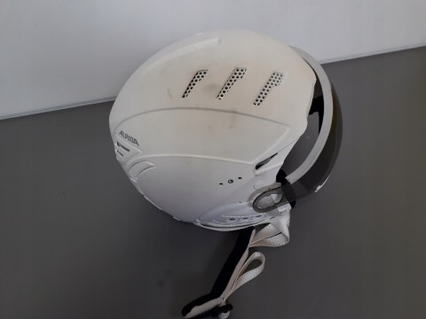 Kask narciarski Alpina Jump II 55 - 58 cm biały