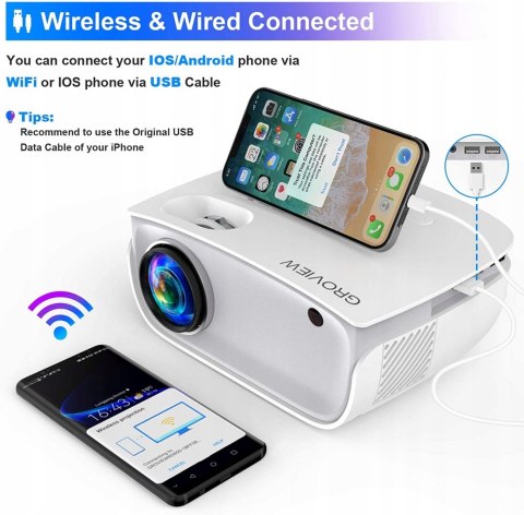 MINIProjektor LED Groview RD850 WIFI SMART