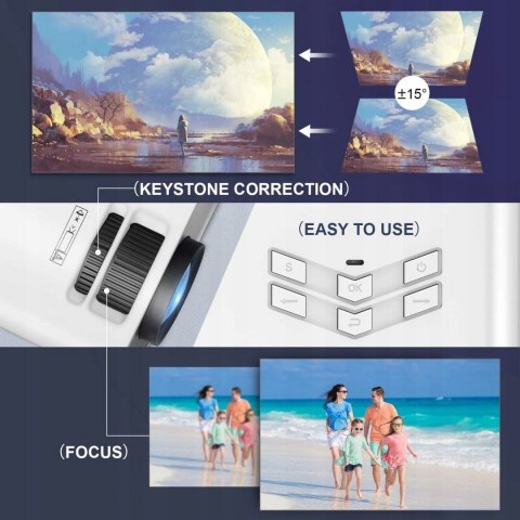 Miniprojektor Paipu M8-B ANDROID WIFI 5000 lm HIT!