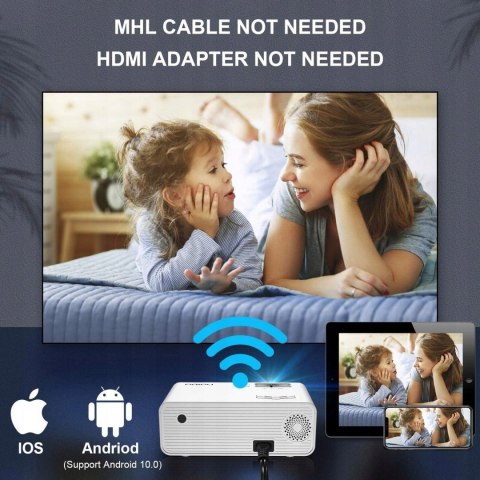 Miniprojektor Paipu M8-B ANDROID WIFI 5000 lm HIT!