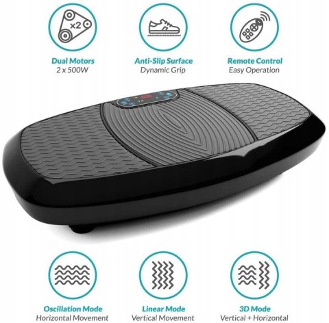 Płyta wibrująca Bluefin Fitness 3D Dual-Motor HIT!