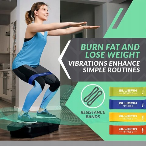 Płyta wibrująca Bluefin Fitness 3D Dual-Motor HIT!