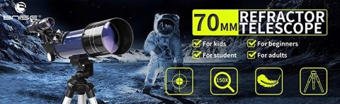 Teleskop dla początkujących BNISE f30070m OKAZJA