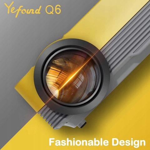 Miniprojektor LCD Yefound 6 HD + STATYW 6500 LM !!