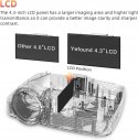 Miniprojektor Yefound Q5 1080p HD + EKRAN + HDMI