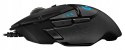 Mysz optyczna Logitech G502 Hero czarna 16000 DPI