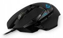 Mysz optyczna Logitech G502 Hero czarna 16000 DPI