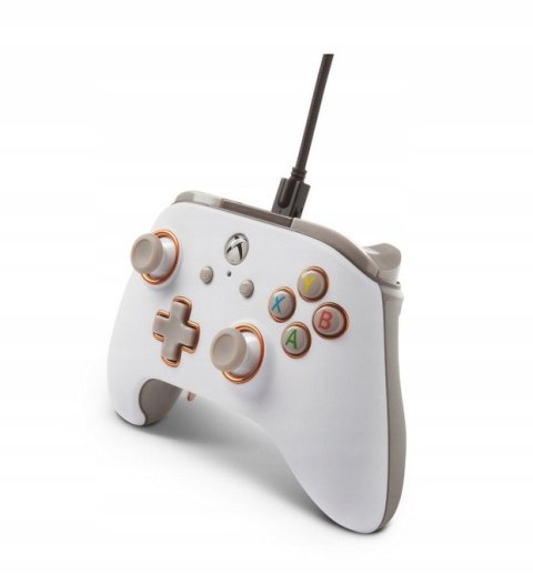 Pad przewodowy do konsoli Microsoft Xbox One biały