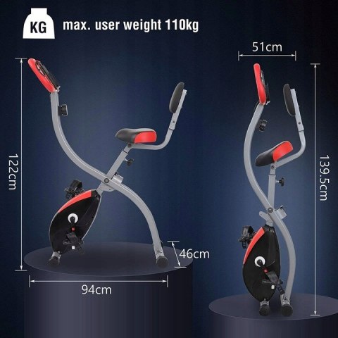 Rower treningowy magnetyczny Ultrasport 350B OPIS!