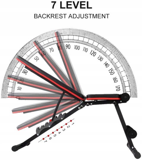 Wielofunkcyjna ławka treningowa Ativafit NAJTANIEJ