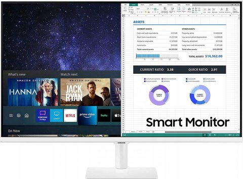 MONITOR SAMSUNG M5 32'' FULLHD SMART WHITE OKAZJA!