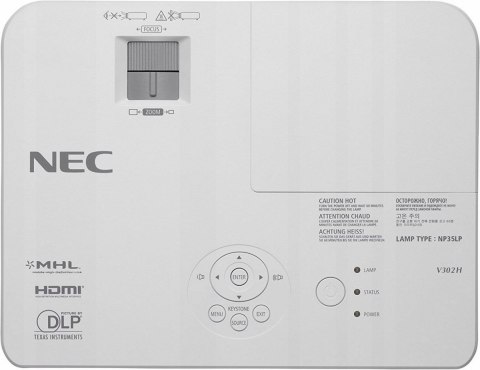 Projektor NEC V302H FullHD 3D 3000ANSI OKAZJA !