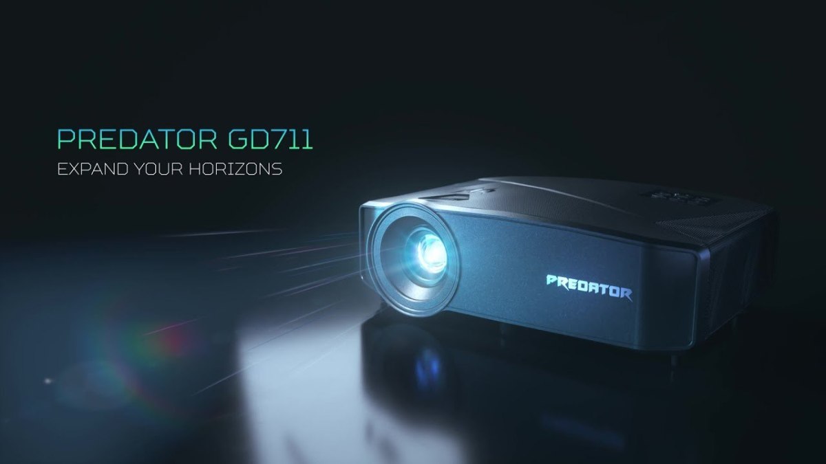 Projektor ACER PREDATOR GD711 DLA GRACZY HDR 4K !