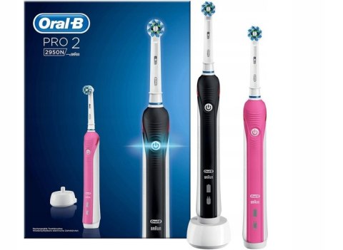 SZCZOTECZKI ORAL-B PRO 2 2950N BLACK&PINK HIT!