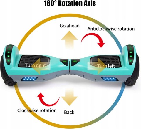 6,5-calowy skuter elektryczny hoverboard SISIGAD