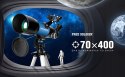 Teleskop dla początkujących FREESOLDIER 400/70 mm