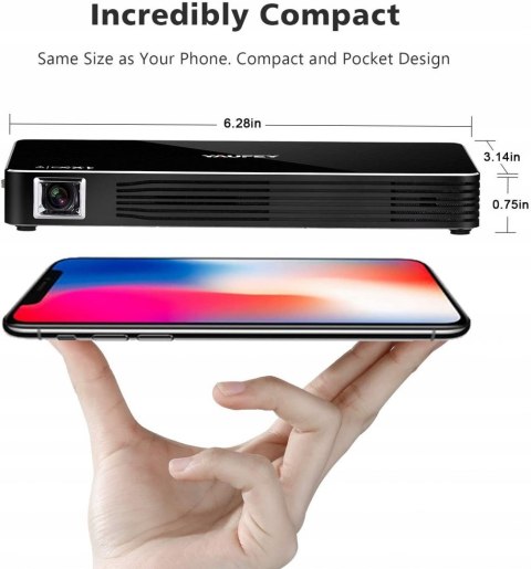 Mini Projektor Yaufey C800 DLP 1080P ANDROID WIFI