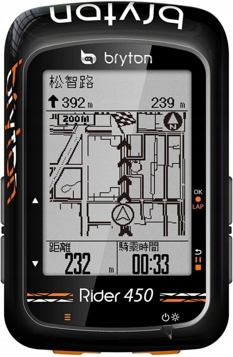 Licznik rowerowy bezprzewodowy BRYTON RIDER 450