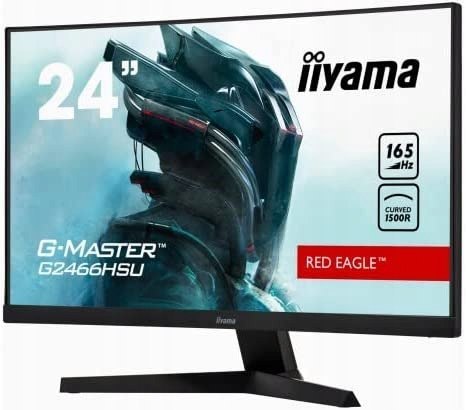 MONITOR IIYAMA G2466HSU-B1 23,6'' 165Hz 1MS OKAZJA