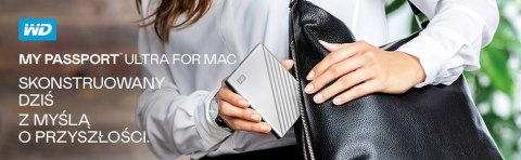 Dysk zewnętrzny HDD WD My Passport Ultra 2TB Mac