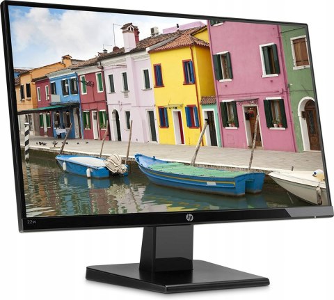 MONITOR HP 22W 21,5'' FULLHD DO BIURA BLACK OKAZJA
