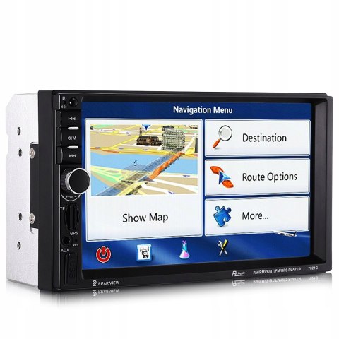 RADIO SAMOCHODOWE RECTANGLE 7021G BT GPS OKAZJA!