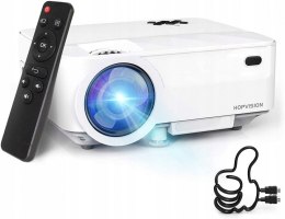 MINI PROJEKTOR HOPVISION 1080P FULL HD 5000LM HDMI