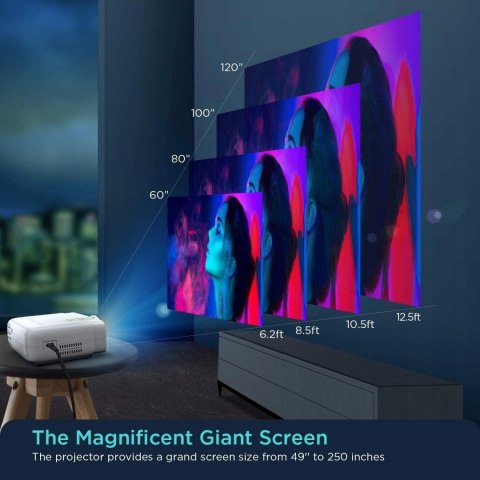 Projektor Abox GC357 NATWYNE 720P WI-FI MEGA HIT!