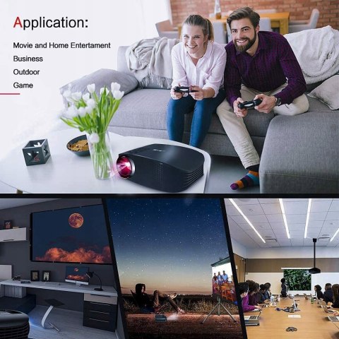 Projektor Led Artlii YG600 FullHD 300ANSI MEGA LUX