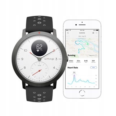 Smartwatch Withings Activite Steel HR Sport biały
