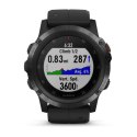 Zegarek Garmin Fenix 5X Plus Sapphire czarny LUX