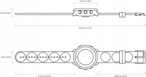 Zegarek Suunto 3 Slate Grey Copper SS050415000 HIT