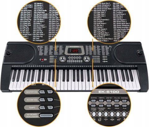 Klawiatura McGrey EK-6100 dla początkujących Klawiatura McGrey EK-6100 dla początkujących