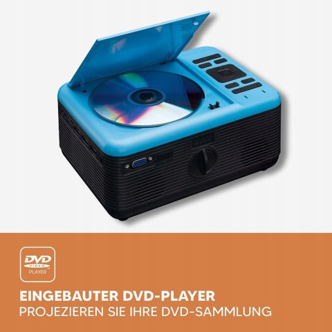 Projektor LCD Bluetooth Lenco LPJ-500 2800 Lumenów