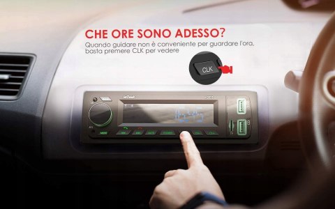 RADIO SAMOCHODOWE IEGEEK K303 BT USB AUX OKAZJA!