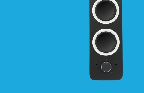 GŁOŚNIKI KOMPUTEROWE LOGITECH Z200 BLACK OKAZJA!