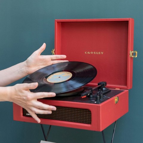 GRAMOFON CROSLEY VOYAGER BLUETOOTH RED OKAZJA HIT! GRAMOFON CROSLEY VOYAGER BLUETOOTH RED OKAZJA HIT!