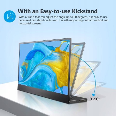 MONITOR PRZENOŚNY EVICIV PORTABLE 14'' FULLHD HIT!