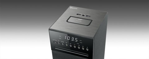 WIEŻA MUSE M-1350 BTC BT USB FM CD CZARNA OKAZJA!