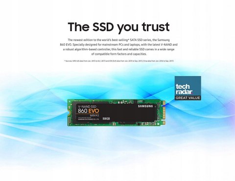 Dysk SSD Samsung 860 EVO 250GB M.2 GW FV MEGA HIT