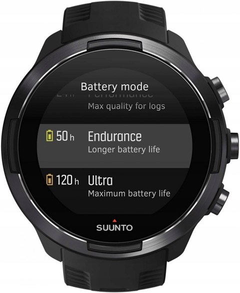 Zegarek Suunto 9 G1 Baro TITANIUM PASEK CZARNY Zegarek Suunto 9 G1 Baro TITANIUM PASEK CZARNY
