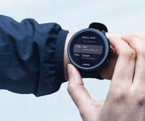 Zegarek Suunto 9 G1 Baro TITANIUM PASEK CZARNY Zegarek Suunto 9 G1 Baro TITANIUM PASEK CZARNY