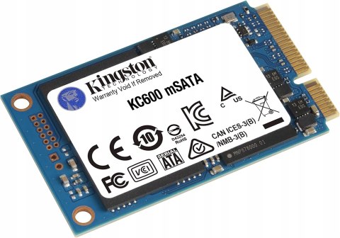 Dysk SSD Kingston SKC600MS/512G 512GB mSATA