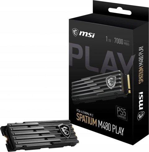 Dysk wewnętrzny SSD MSI SPATIUM M480 1TB M.2 PCIe